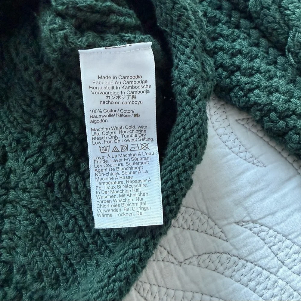 J. Crew - Cotton Cable-knit Rollneck™ Sweater - Green